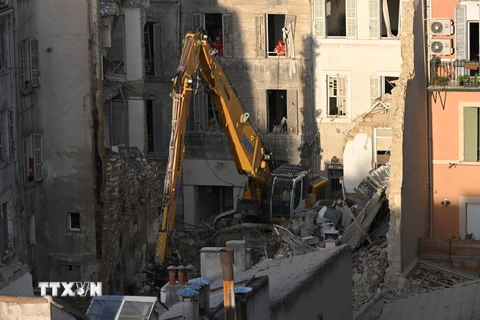 Pháp: Tìm thấy thêm thi thể các nạn nhân trong vụ sập nhà ở Marseille