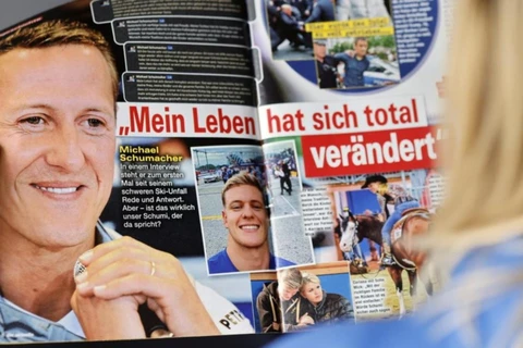Tổng biên tập Die Aktuelle bị sa thải do giả mạo phỏng vấn Schumacher