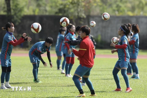 SEA Games 32: Đội tuyển Bóng đá Nữ Việt Nam quyết tâm đánh bại Myanmar