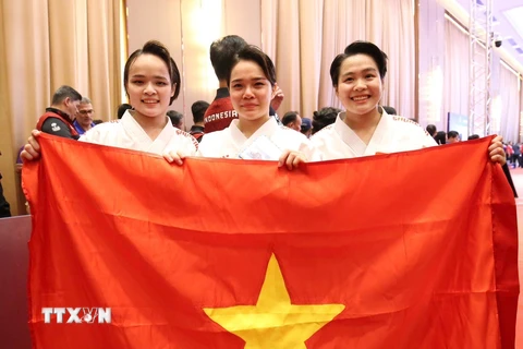 SEA Games 32: Karate mang về 2 HCV cho Đoàn Thể thao Việt Nam