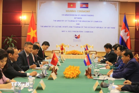SEA Games 32: Việt Nam và Campuchia đẩy mạnh hợp tác thể thao, du lịch