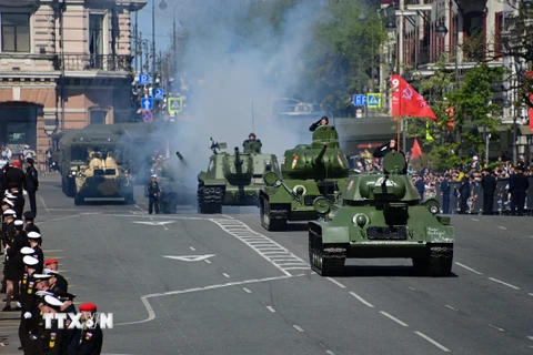 Hình ảnh Lễ Duyệt binh hào hùng của Nga kỷ niệm Chiến thắng Vệ quốc