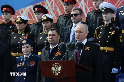 Tổng thống Nga tin tưởng đất nước có thể đương đầu các thách thức