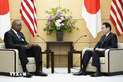 Thủ tướng Nhật Bản khẳng định củng cố năng lực phòng thủ chung với Mỹ