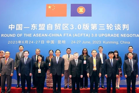 Trung Quốc-ASEAN đàm phán vòng thứ ba về ACFTA phiên bản 3.0