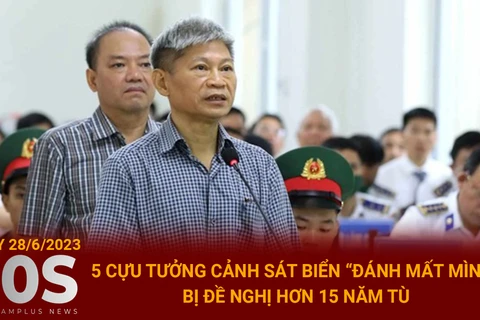 5 cựu tướng Cảnh sát Biển “đánh mất mình” bị đề nghị hơn 15 năm tù