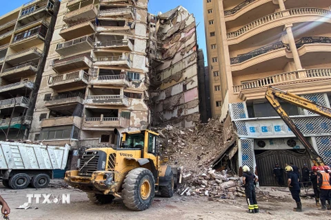 Ai Cập: Sập tòa nhà 7 tầng tại tỉnh Beheira khiến 4 người thiệt mạng