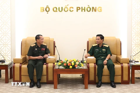 Bộ Quốc phòng Việt Nam-Lào triển khai hợp tác về thông tin liên lạc