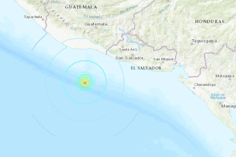 Hai trận động đất liên tiếp ở ngoài khơi Trung Mỹ và tại Ecuador