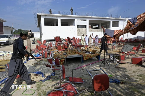 Các nước lên án vụ đánh bom liều chết gây thương vong lớn ở Pakistan