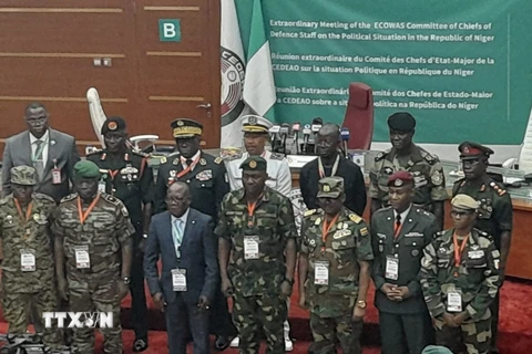 Nga: ECOWAS can thiệp không giúp bình thường hóa tình hình tại Niger
