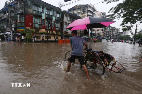 Myanmar: 5 người thiệt mạng, hàng chục nghìn người sơ tán do lũ lụt
