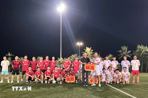 Giải giao hữu bóng đá kết nối cộng đồng người Việt Nam tại Hong Kong
