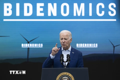 Mỹ: Ông Biden nêu bật thành tựu kinh tế trong chiến dịch tái tranh cử