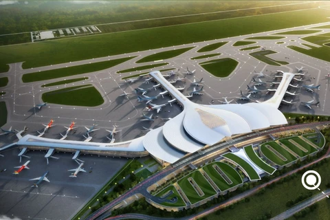 Khởi công xây nhà ga hành khách - "trái tim" của sân bay Long Thành