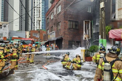 Hàn Quốc: Cháy nhà tắm công cộng ở Busan, hơn 20 người bị thương