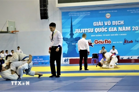 Hơn 300 vận động viên tham dự Giải Vô địch Jujitsu Quốc gia năm 2023