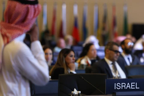 Phái đoàn Israel lần đầu công khai dự sự kiện tại Saudi Arabia