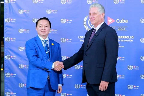 Phó Thủ tướng Trần Hồng Hà dự Hội nghị Thượng đỉnh G77 và Trung Quốc
