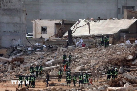 Libya: 4 thành viên đội cứu hộ Hy Lạp thiệt mạng do tai nạn giao thông
