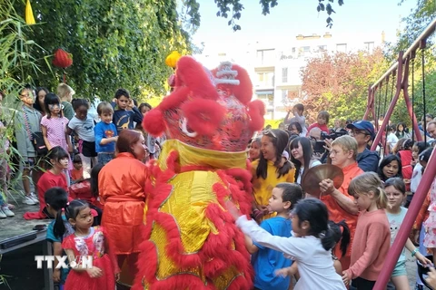 Trẻ em Việt tại Bỉ và Hà Lan vui đón Tết Trung Thu, Ngày hội Gia đình