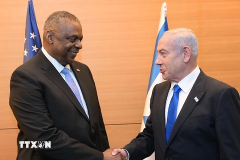 Xung đột Hamas-Israel: Bộ trưởng Quốc phòng Mỹ Austin tới Israel