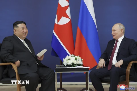 Chủ tịch Triều Tiên bày tỏ quyết tâm thực hiện các thỏa thuận với Nga