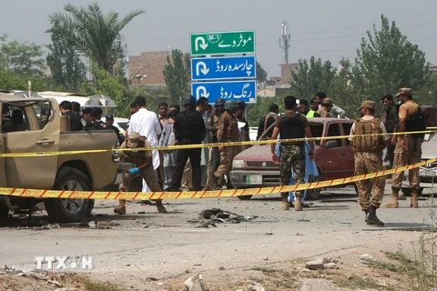 Pakistan: Nổ bom nhằm vào xe tuần tra, 5 cảnh sát thiệt mạng