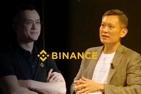 Ông Richard Teng (phải) sẽ thay thế ông Changpeng Zhao đảm nhiệm vai trò CEO Binance. (Nguồn: Watcher Guru)