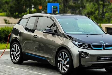 Một trạm sạc xe điện của BMW tại Trung Quốc. (Nguồn: Electrive)