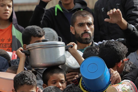 Nạn đói rình rập người dân Gaza