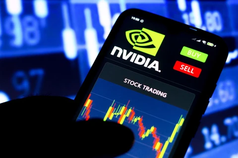Cổ phiếu Nvidia tăng mạnh nhờ xu hướng phát triển AI. (Ảnh: Getty Images)