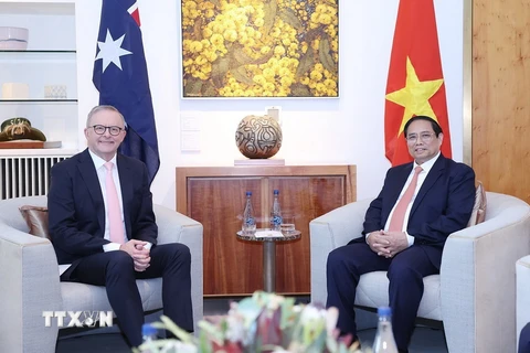 Thủ tướng Phạm Minh Chính hội đàm với Thủ tướng Australia Anthony Albanese