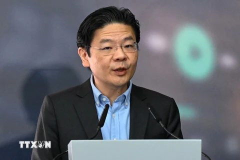 Thủ tướng được đề cử Lawrence Wong. (Ảnh: AFP/TTXVN)
