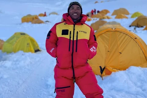 Kami Rita đã 29 chinh phục thành công đỉnh núi cao nhất hành tinh Everest. (Nguồn: Instagram)