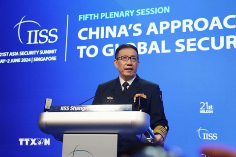 Bộ trưởng Quốc phòng Trung Quốc Đổng Quân khẳng định Trung Quốc sẽ tăng cường hợp tác với các nước ASEAN. (Ảnh: Lê Dương/TTXVN)