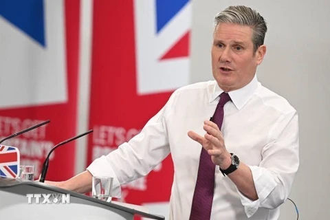 Tân Thủ tướng Anh Keir Starmer. (Ảnh: Getty Images/ TTXVN)