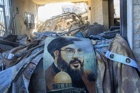 Tình báo Israel đã thành công trong vụ ám sát thủ lĩnh cấp cao Hezbollah Hassan Nasrallah. (Ảnh: AFP)