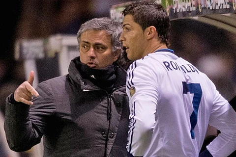 Ronaldo từng gắn bó với Jose Mourinho ở Real Madrid. (Nguồn: AP)