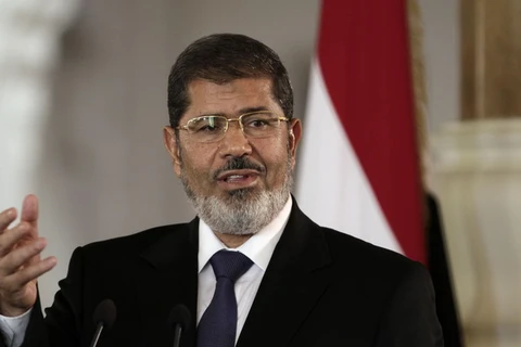 Tổng thống bị lật đổ của Ai Cập Mohamed Morsi. (Ảnh: salon.com)
