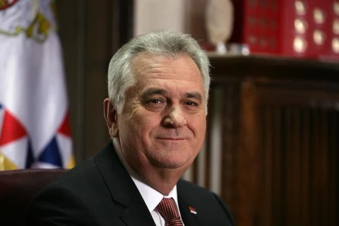 Tổng thống Serbia Tomislav Nikolic. (Ảnh: predsednik.rs)