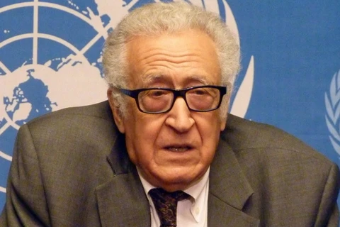 Ông Lakhdar Brahimi, đặc phái viên chung của Liên hợp quốc và Liên đoàn Arab về vấn đề Syria. (Ảnh: Kyodo/TTXVN)