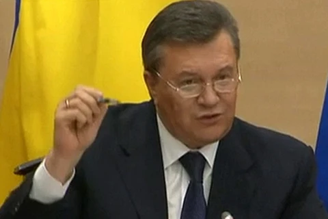 Yanukovych ngạc nhiên vì Putin vẫn im lặng về Ukraine