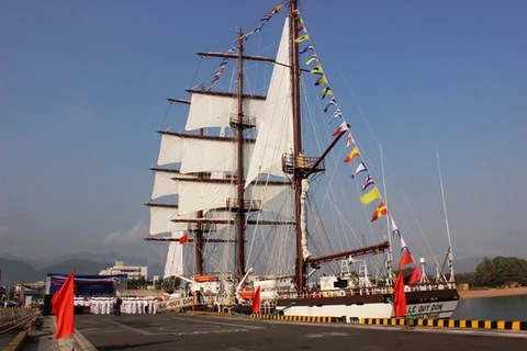 Lễ thượng cờ tàu buồm hiện đại nhất của Hải quân Việt Nam