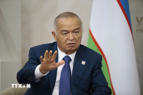 Tổng thống Islam Karimov. (Ảnh: AFP/TTXVN)