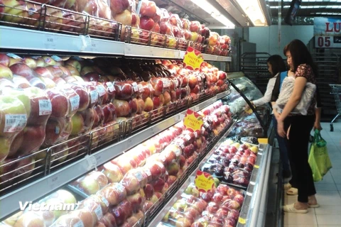 Việt Nam đã nhập khẩu trên 1.200 tấn táo Mỹ từ đầu năm