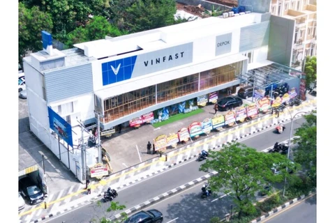 Công ty VinFast chính thức khai trương cửa hàng đại lý đầu tiên tại Indonesia