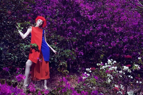Xu hướng “color block” cho thời trang Việt mùa hè 2014 