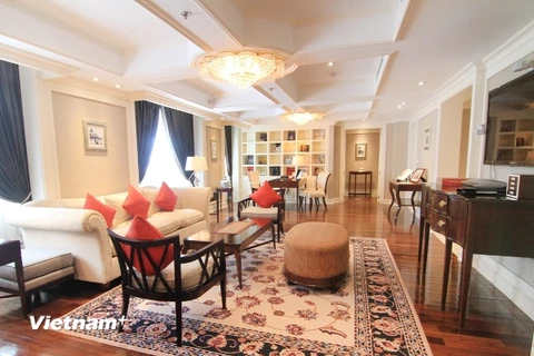 [Photo] Phòng Tổng thống của khách sạn 5 sao cổ nhất Hà Nội 