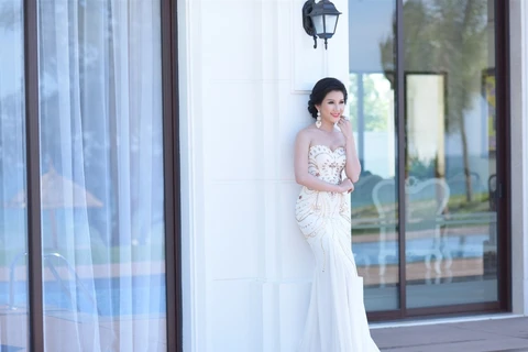 [Photo] 38 thí sinh Hoa hậu Việt Nam rực rỡ trong trang phục dạ hội